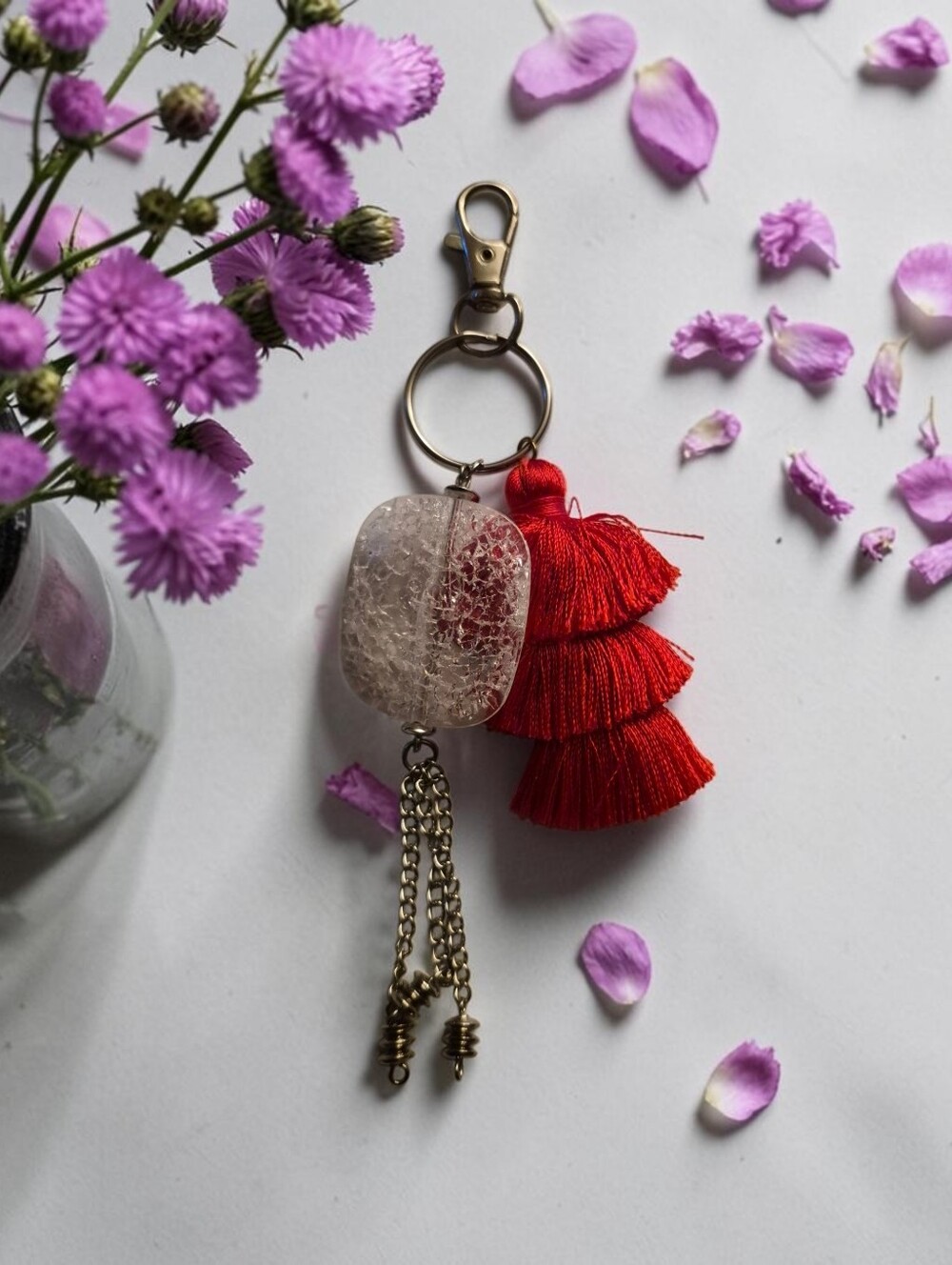 Handcrafted Bagcharm Keychain